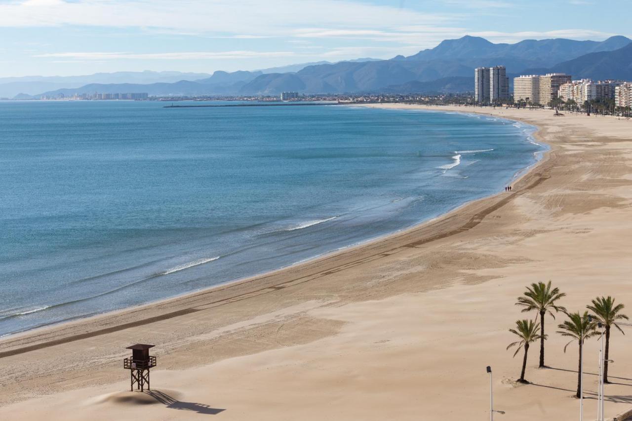 Apartamento Cullera Frente Al Mar Exterior foto